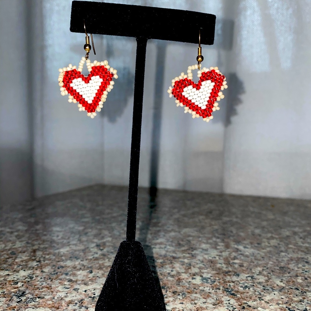 Heart earrings